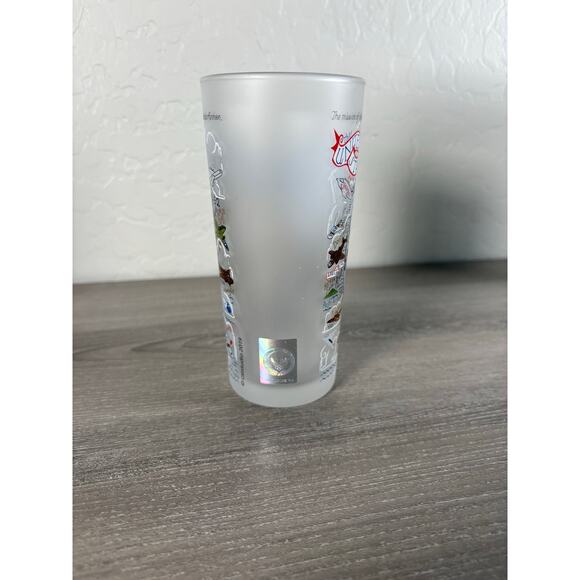 Catstudio Frosted Drinking Glass U.S. Air Force 2019 Map Design Frosted Tumbler - Picture 2 of 5